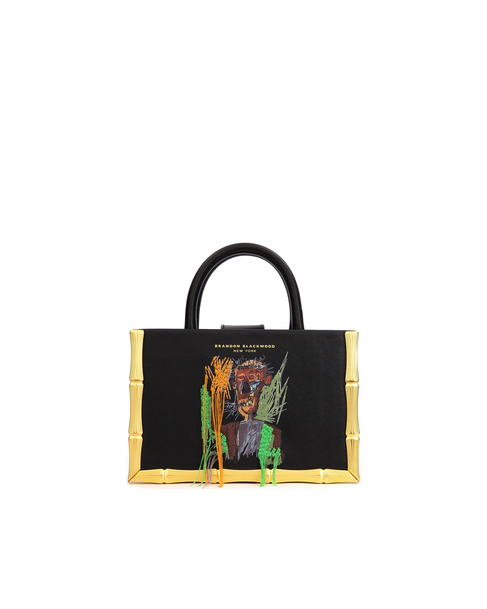 Brandon Blackwood New York, Basquiat Bamboo B Tote