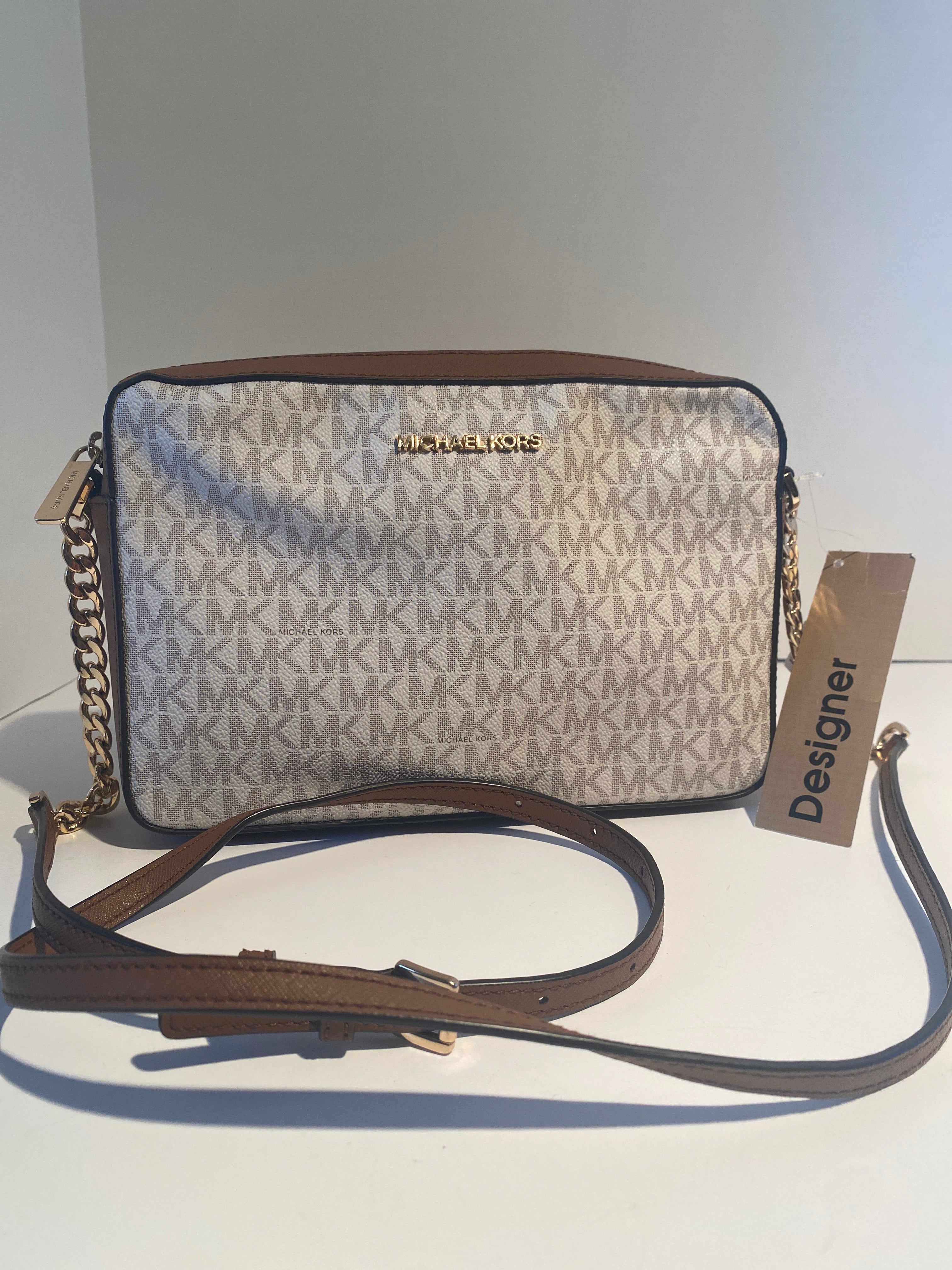 Abbigliamento Mentor Clarksville, Tennessee, Borsa a tracolla Designer By Michael Kors Taglia: Media