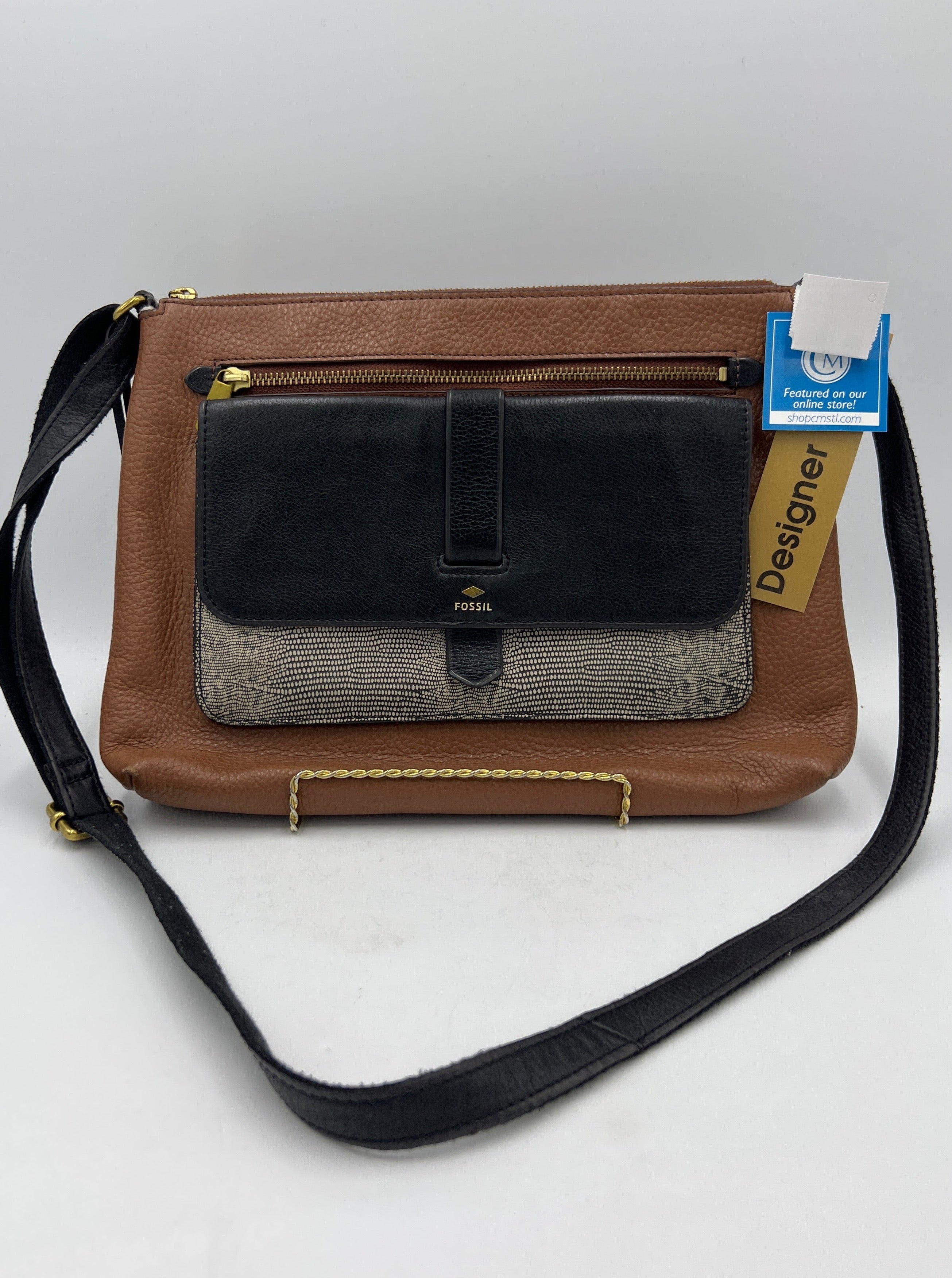 Abbigliamento Mentor St. Louis, Missouri, Crossbody Designer By Fossil Taglia: Piccolo