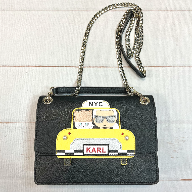 Mentore di vestiti Springfield, Pennsylvania, Crossbody Designer By Karl Lagerfeld Dimensioni: Medio