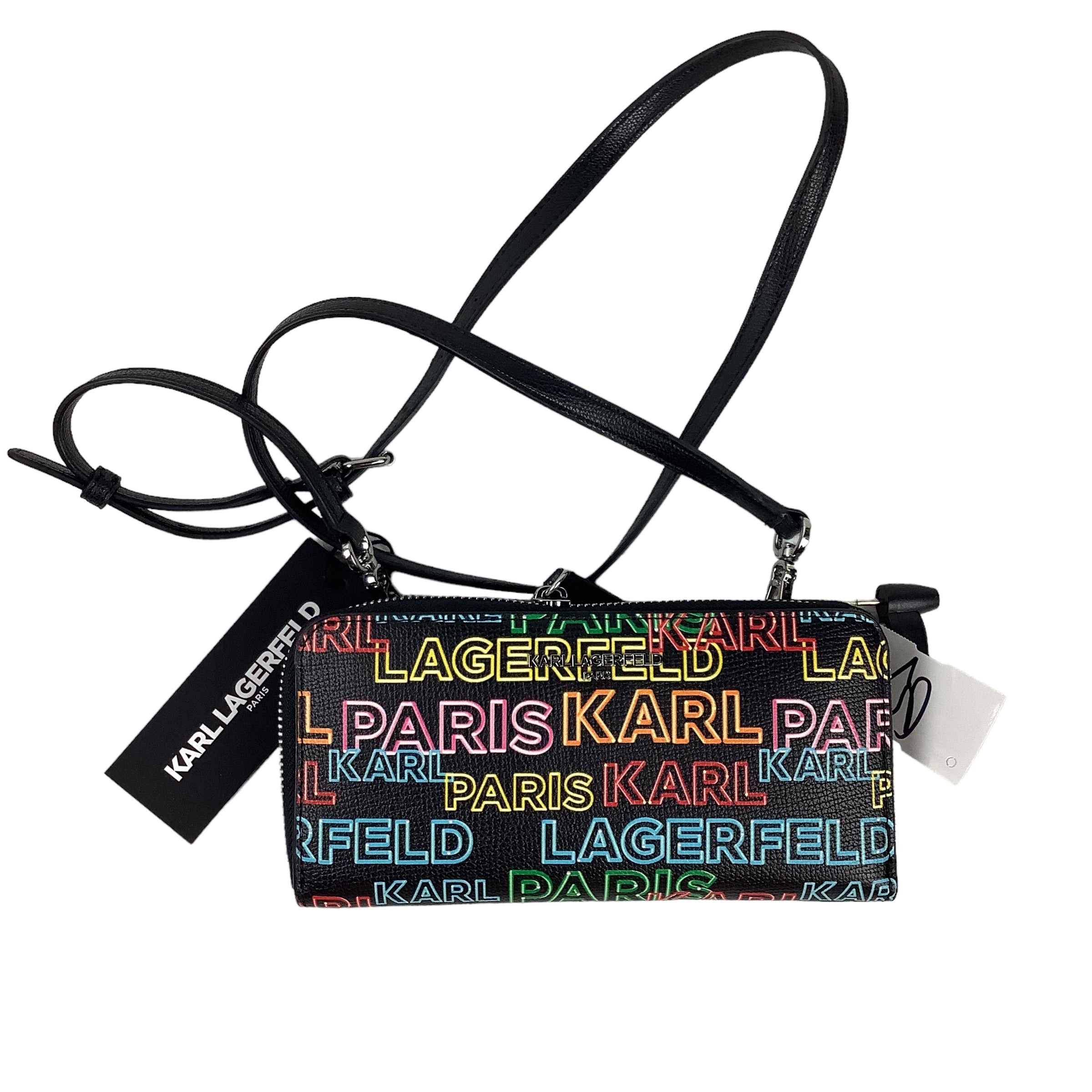 Mentore di vestiti Greenville, Carolina del Sud, Crossbody Designer By Karl Lagerfeld Dimensioni: Piccolo