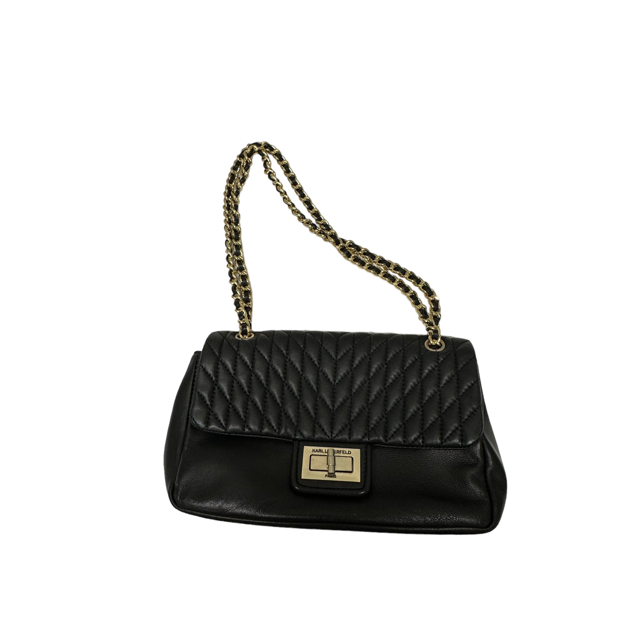 Abbigliamento Mentor Strongsville, Ohio, Crossbody Designer By Karl Lagerfeld Dimensioni: Piccolo