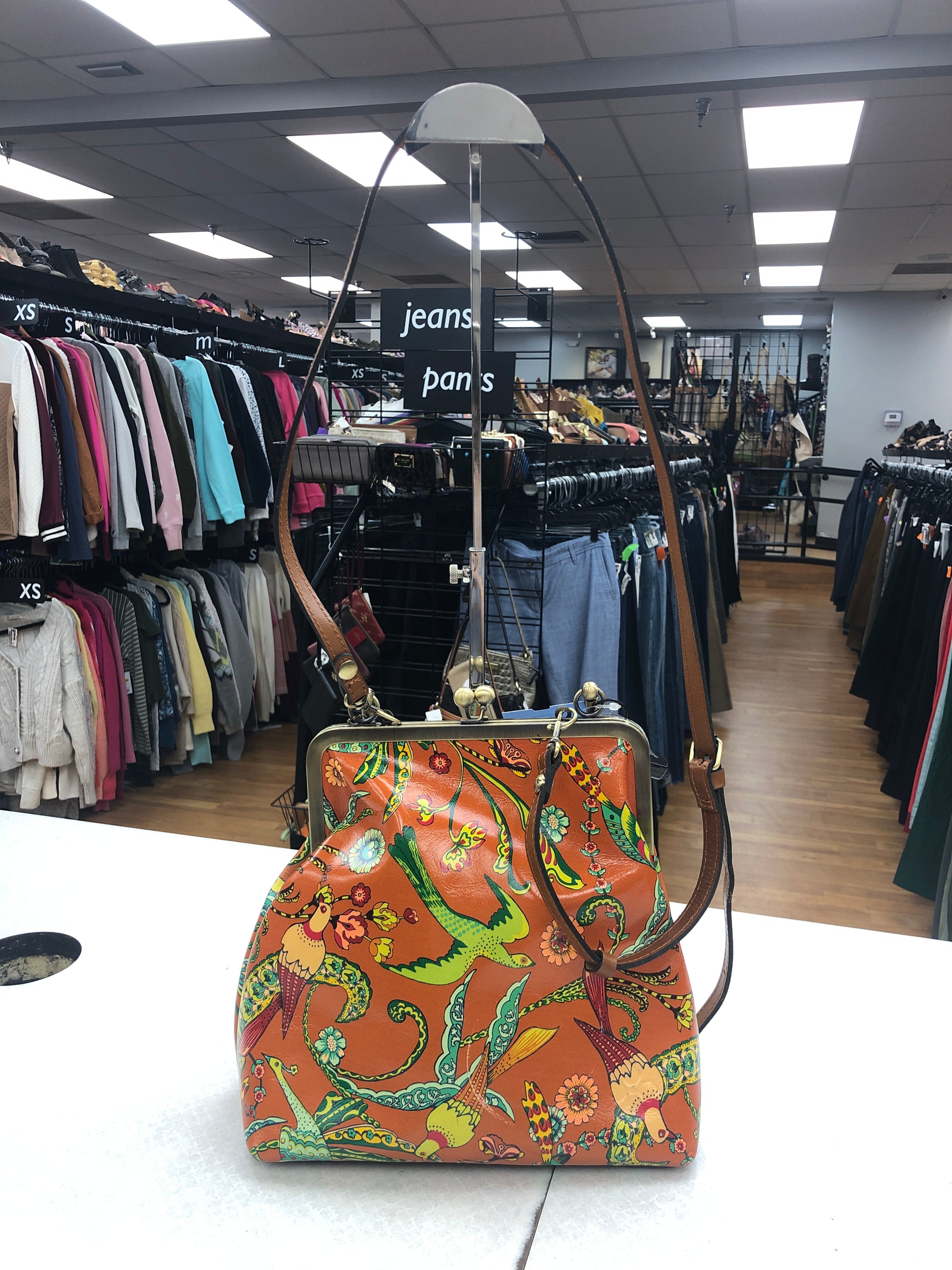 Abbigliamento Mentor Altamonte Springs Florida, Crossbody Designer By Patricia Nash Dimensioni: Medio