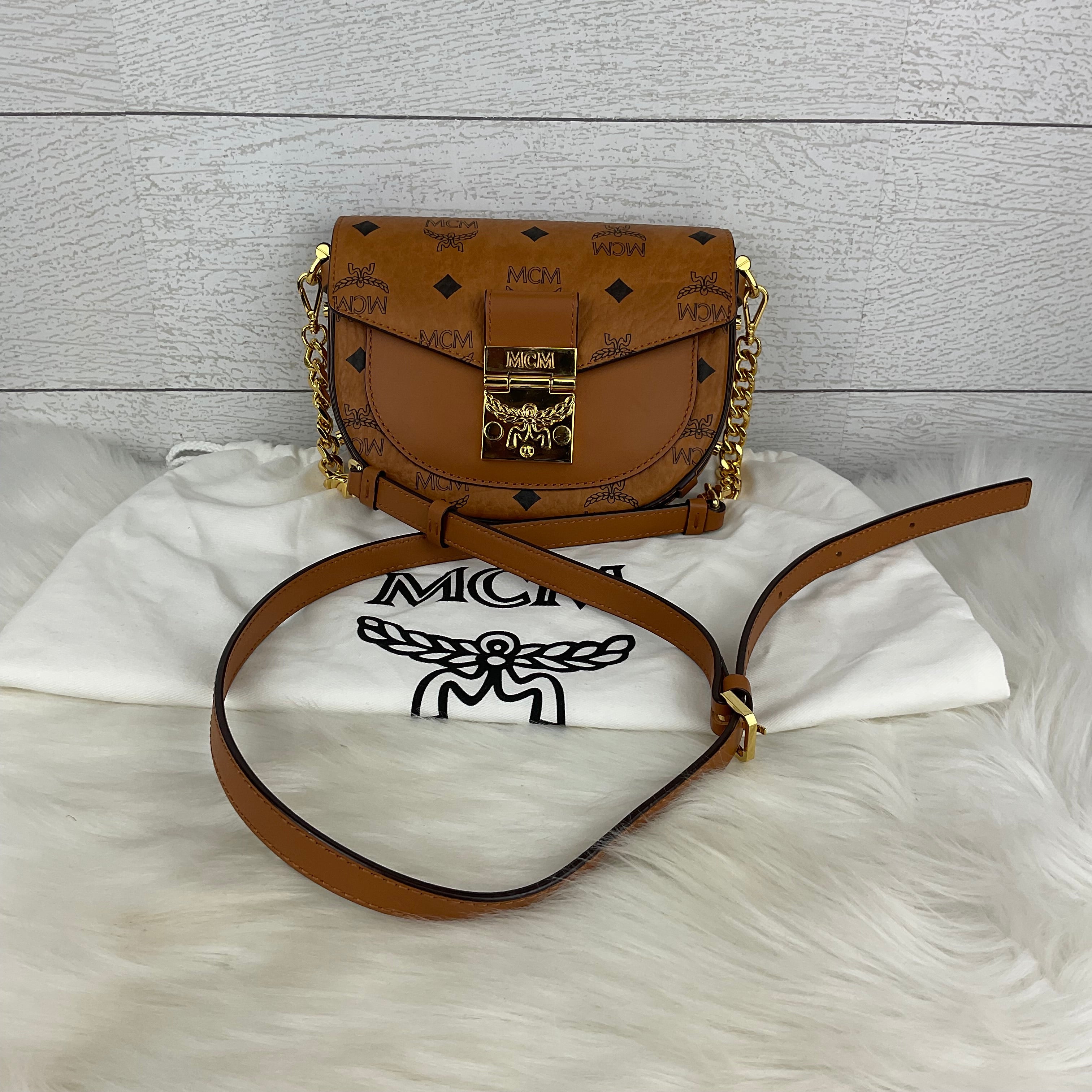 Mentore di vestiti Columbia, Carolina del Sud, Crossbody Luxury Designer By Mcm Dimensioni: Piccolo