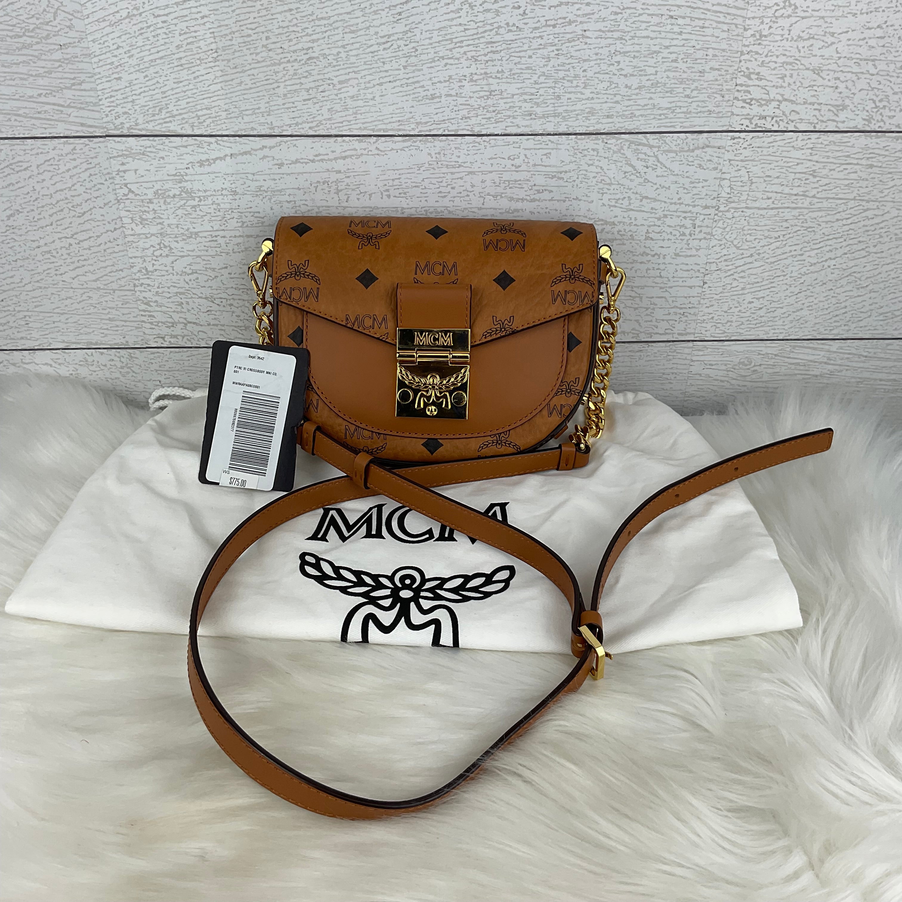 Mentore di vestiti Columbia, Carolina del Sud, Crossbody Luxury Designer By Mcm Dimensioni: Piccolo