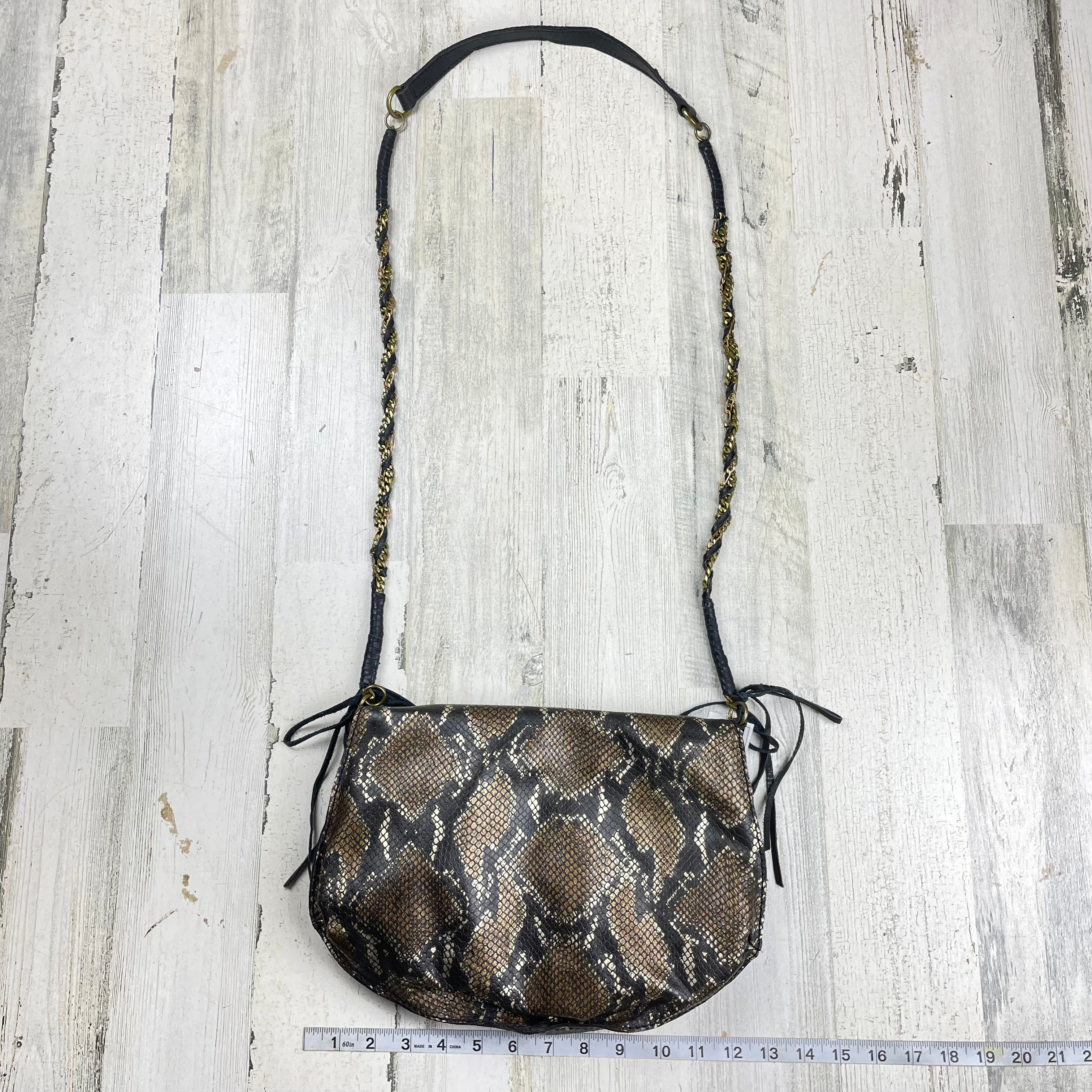 Mentore di vestiti Edmond, Oklahoma, Crossbody in pelle by Clothes Mentor Taglia: Medio