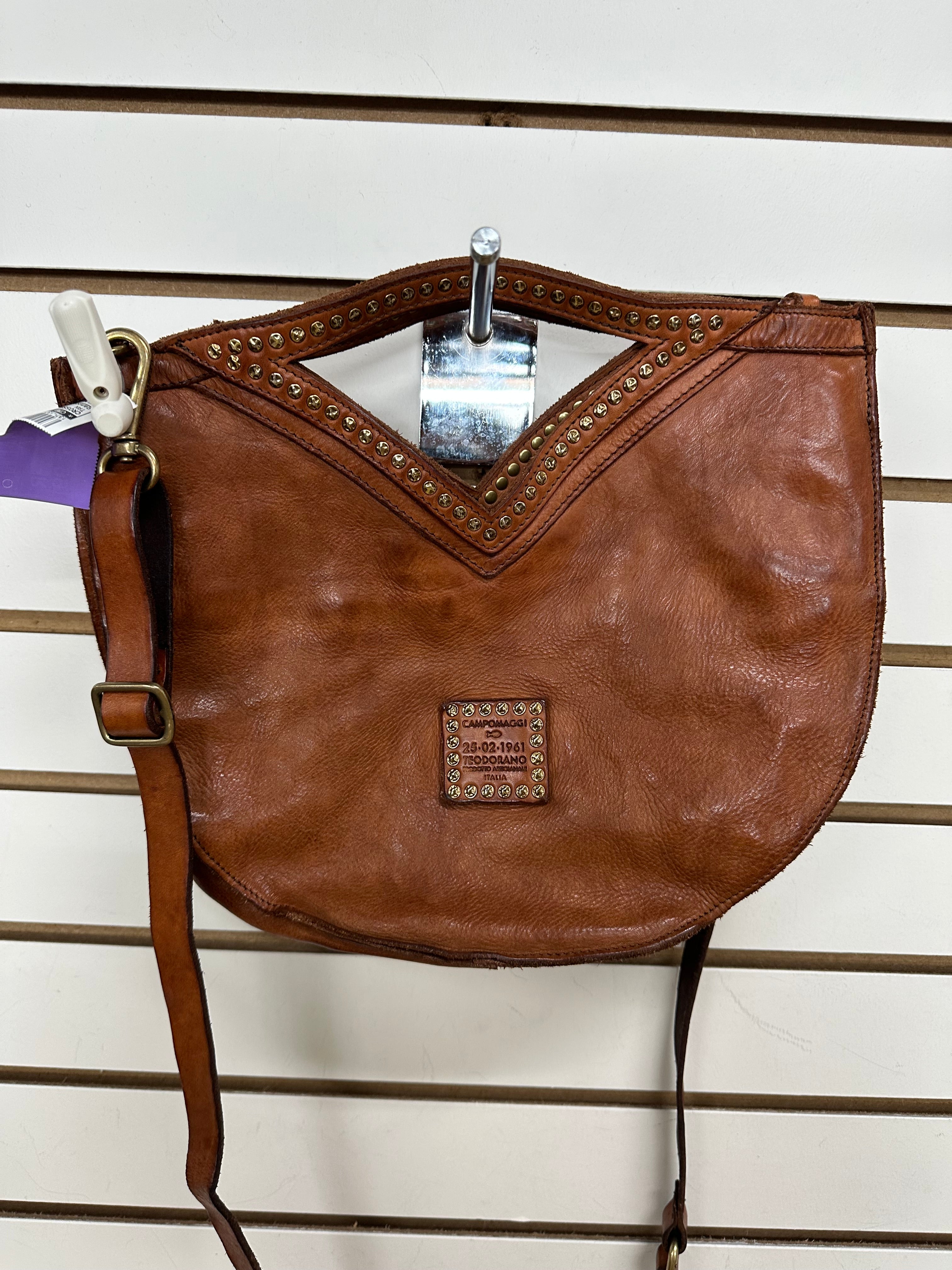 Abbigliamento Mentor Fargo, North Dakota, Crossbody in pelle di Campomaggi misura: Media