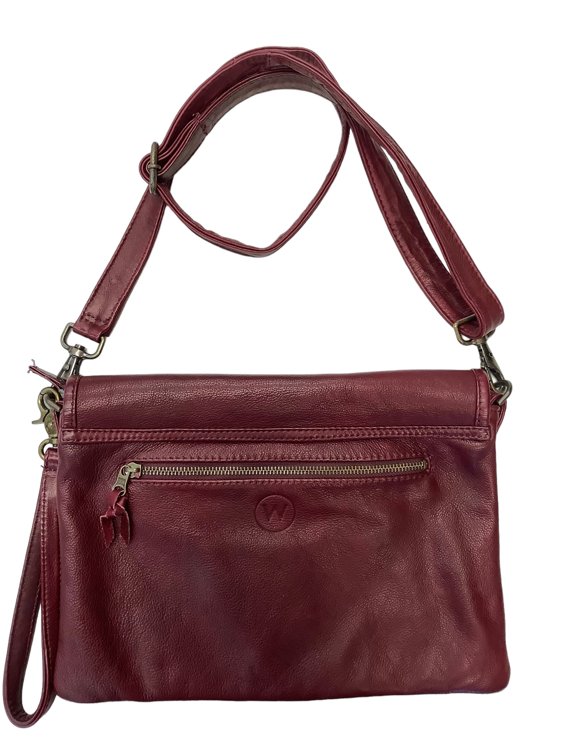 Mentore di vestiti Springfield, Illinois, Crossbody in pelle di Cmc Dimensioni: Medio