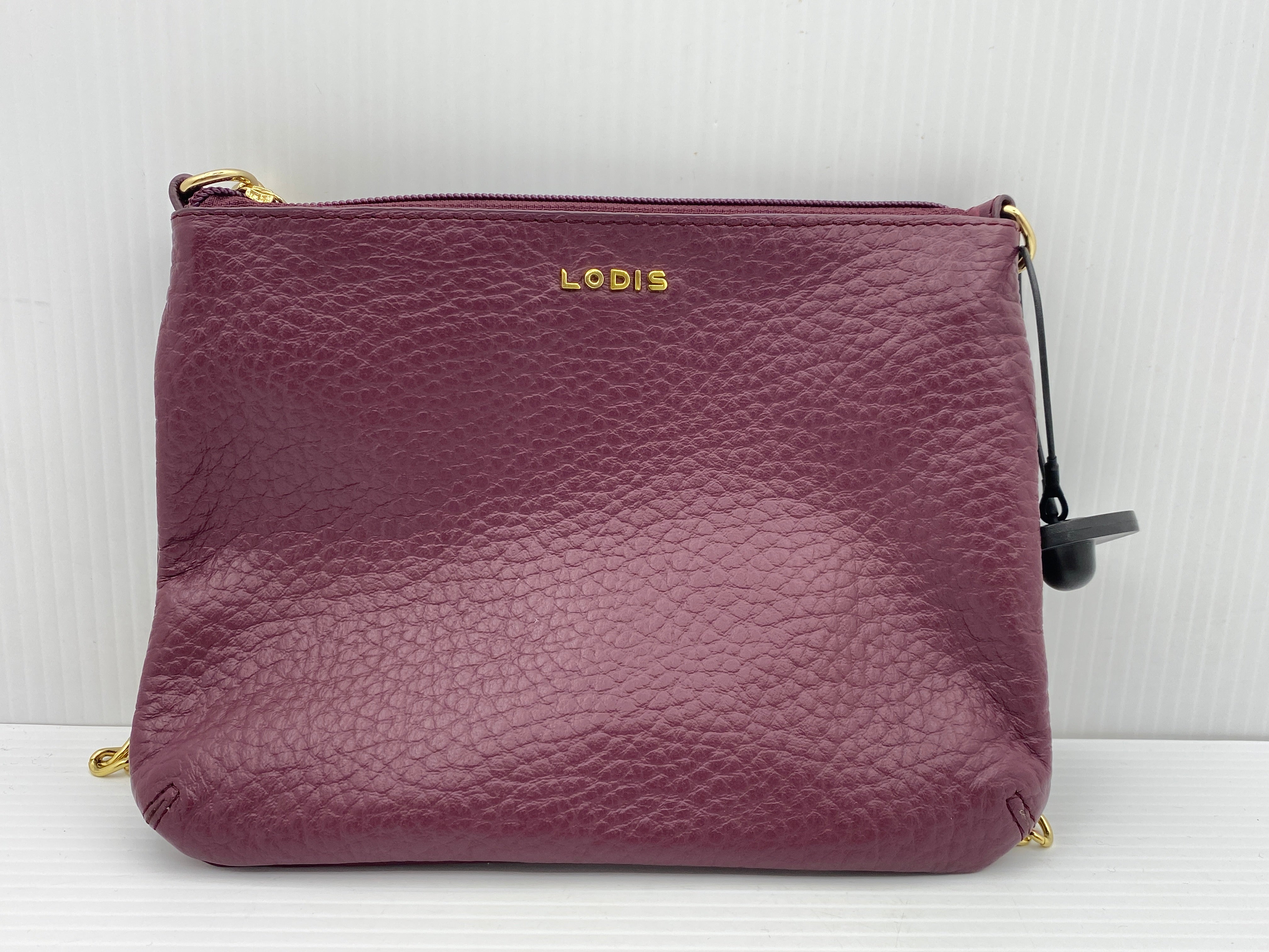 Mentore di vestiti Waldorf, Maryland, Crossbody in pelle di Lodis Dimensioni: Piccolo