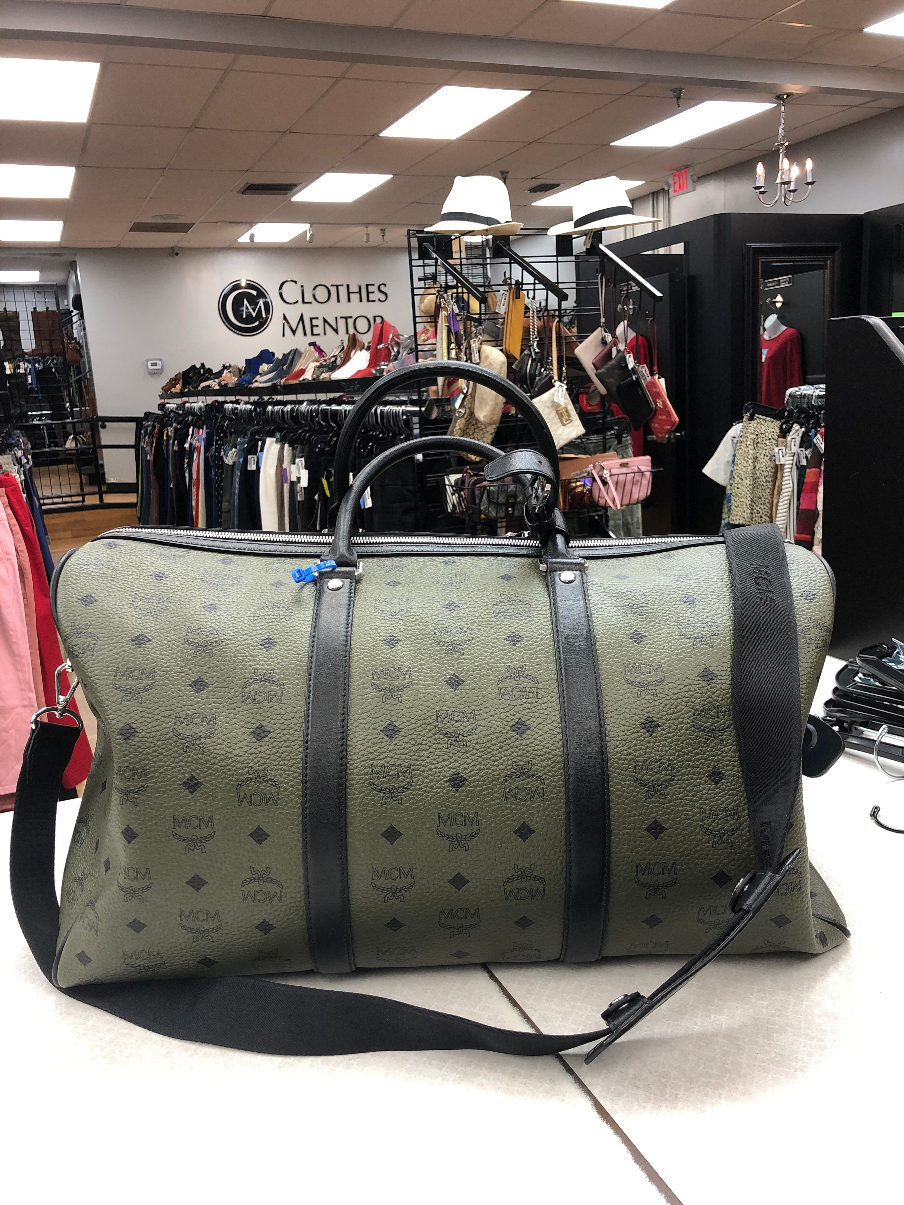 Abbigliamento Mentor Altamonte Springs Florida, Duffle e Weekender Luxury Designer by Mcm Dimensioni: Medio