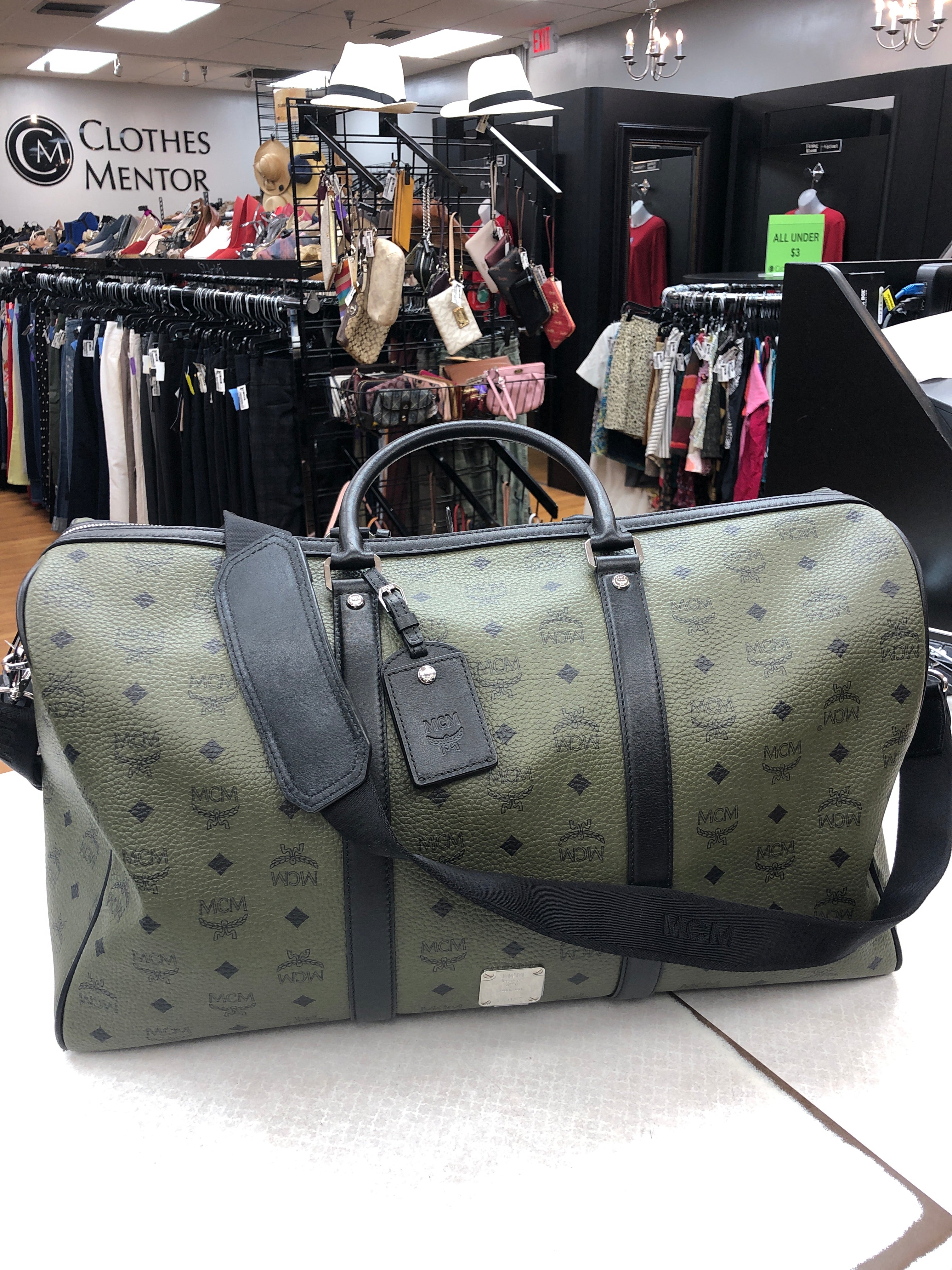 Abbigliamento Mentor Altamonte Springs Florida, Duffle e Weekender Luxury Designer by Mcm Dimensioni: Medio