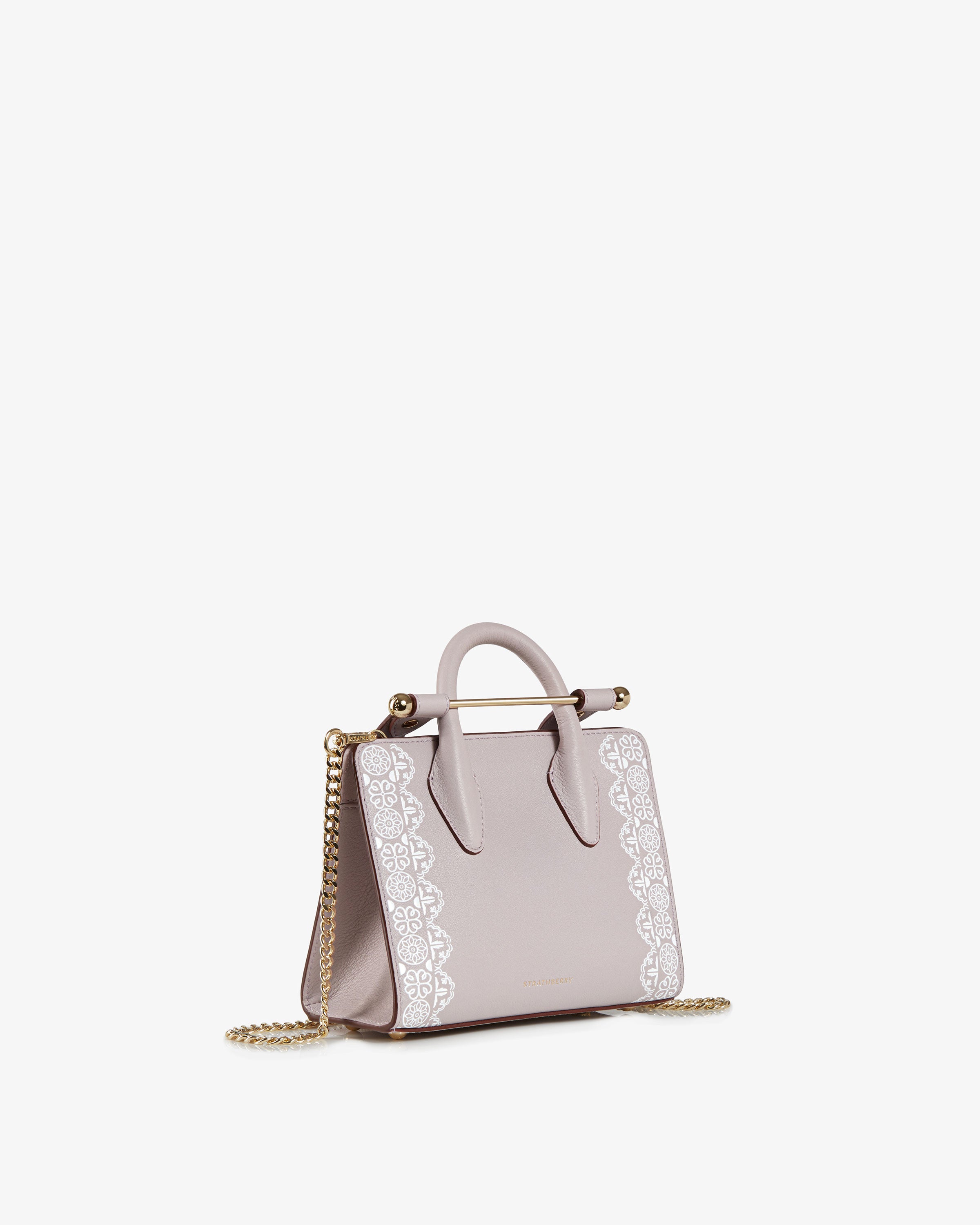 Strathberry, Tote Strathberry Nano - Pizzo lilla